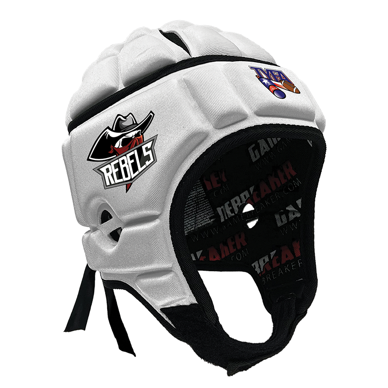 South Texas Rebels - TYFA :: GameBreaker or GameBreaker-Pro Headgear with Free Cinch Pack and Lip Protector Mouthguard