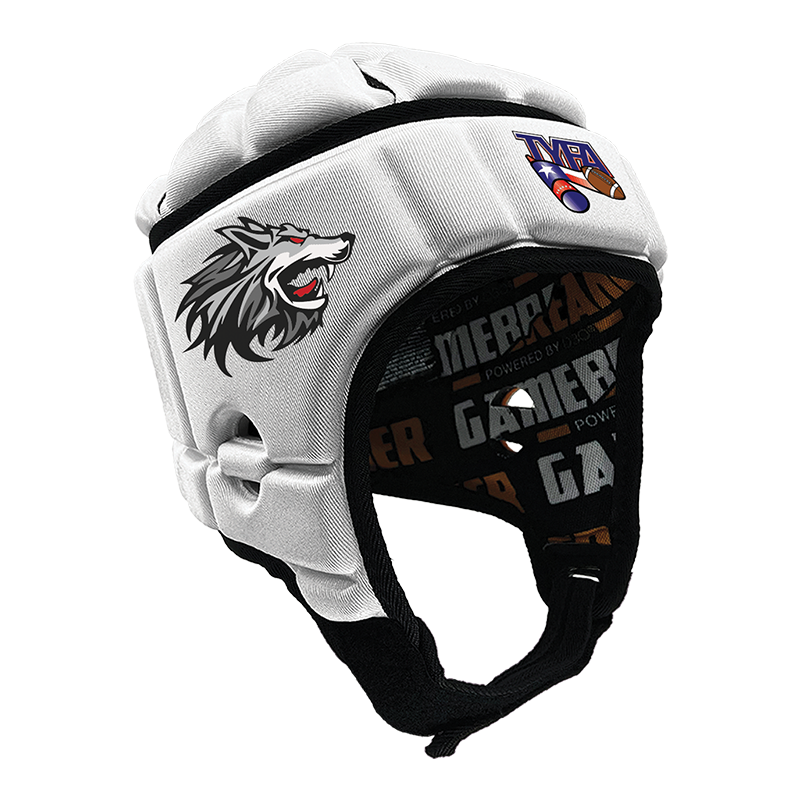 Ruthless Wolf Pack - TYFA :: GameBreaker or GameBreaker-Pro Headgear with Free Cinch Pack and Lip Protector Mouthguard