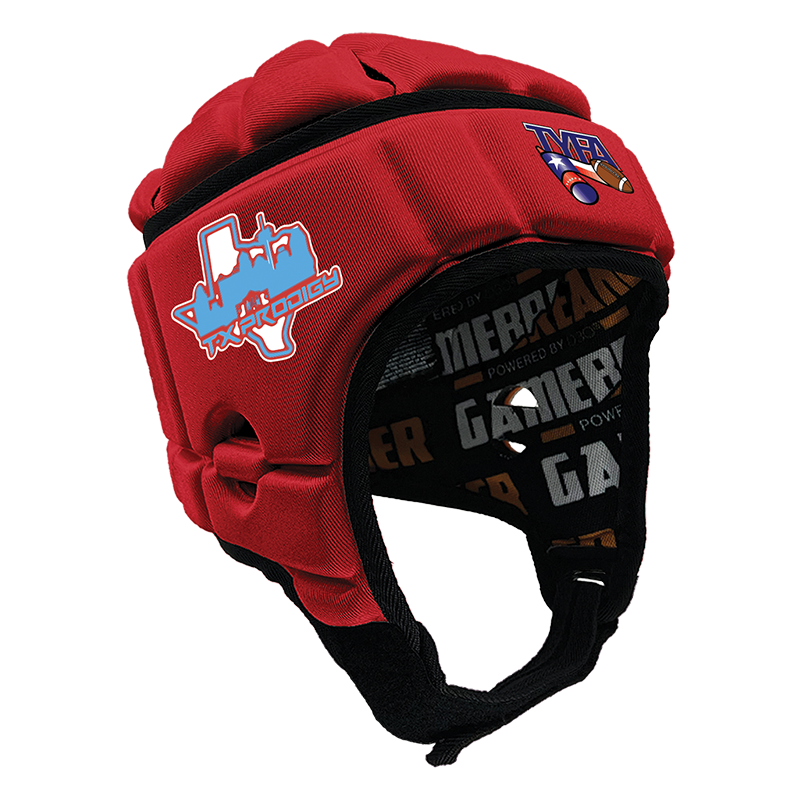 Texas Prodigy - TYFA :: GameBreaker or GameBreaker-Pro Headgear with Free Cinch Pack and Lip Protector Mouthguard
