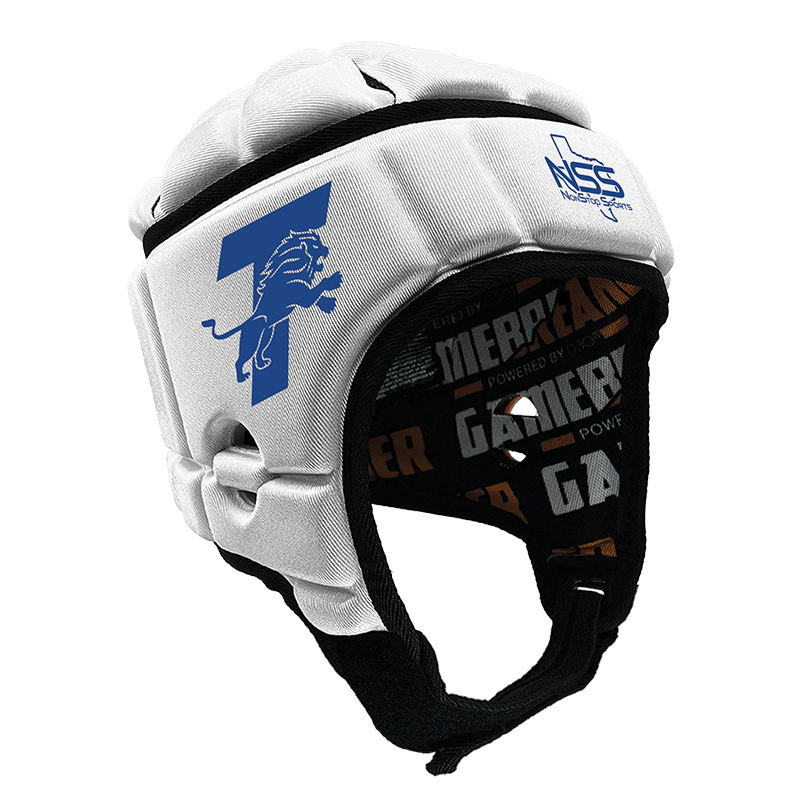 Tyler Lions :: GameBreaker or GameBreaker-Pro Headgear with Free Cinch Pack and Lip Protector Mouthguard