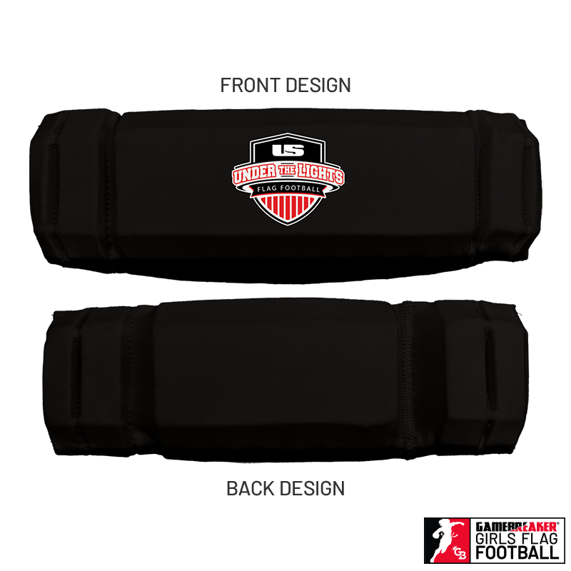 Unrivaled Under the Lights Girls Flag Football :: AURA Headband with Free Cinch Pack and Lip Protector Mouthpiece