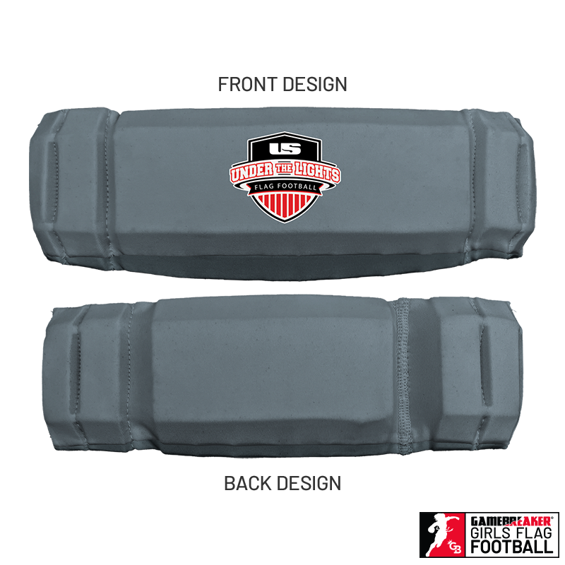 Unrivaled Under the Lights Girls Flag Football :: AURA Headband with Free Cinch Pack and Lip Protector Mouthpiece