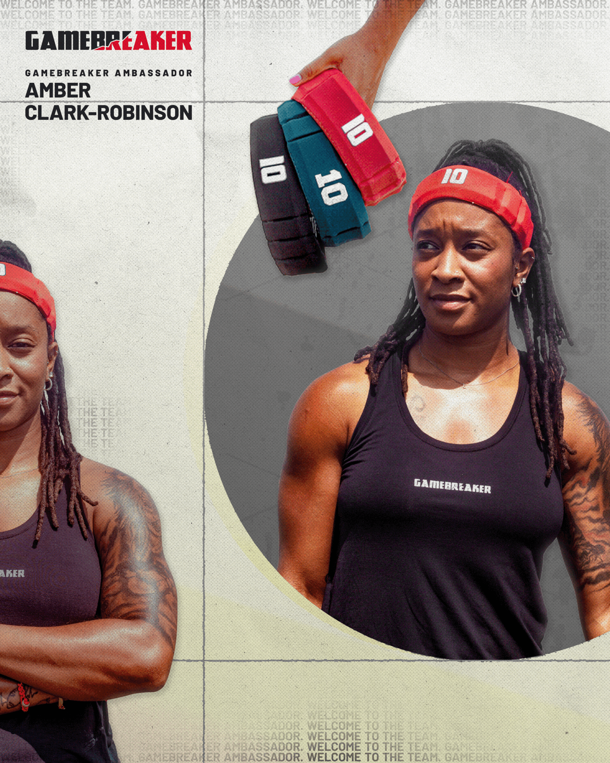 GameBreaker Ambassador Amber Clark-Robinson