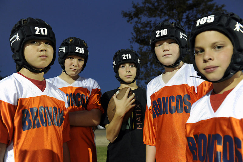 flag football helmets