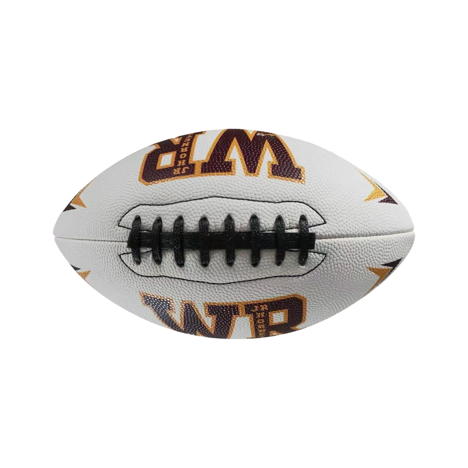 Custom printed GameBreaker football in white