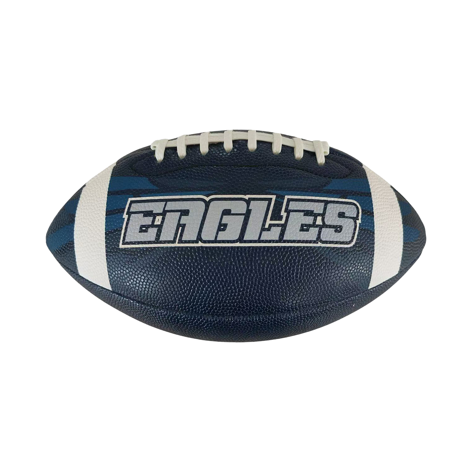 Custom printed GameBreaker football in blue
