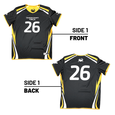 YMCA of the Golden Crescent :: Lightweight Reversible V-Neck Multi-Sport Jersey