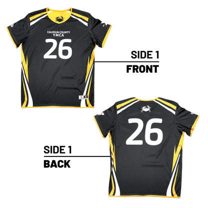 YMCA of the Golden Crescent :: Lightweight Reversible V-Neck Soccer Jersey