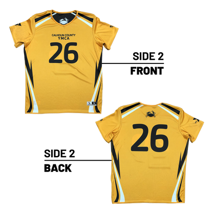 YMCA of the Golden Crescent :: Lightweight Reversible V-Neck Soccer Jersey