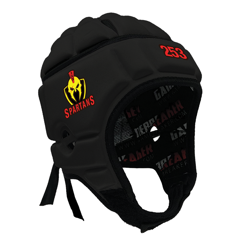 253 Spartans - WYFC :: GameBreaker or GameBreaker-Pro Headgear with Free Cinch Pack and Gamebreaker Lip Protector Mouthpiece