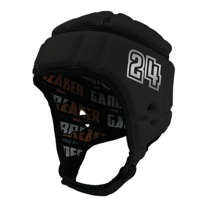 All Blacks Crusaders :: GameBreaker or GameBreaker-Pro Headgear with Free Cinch Pack and Lip Protector Mouth and Gamebreaker Lip Protector Mouthpiece