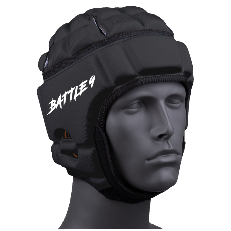 Battle 9 :: GameBreaker, GameBreaker-Pro Headgear or Under Shield Practice Pads with Free Cinch Pack and Lip Protector Mouthguard