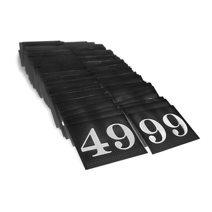 Number Patches 0-99 for Under Shield Practice Pads