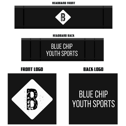 BLUE CHIP YOUTH SPORTS SOCCER :: GAMEBREAKER AURA HEADBAND WITH FREE CINCH PACK