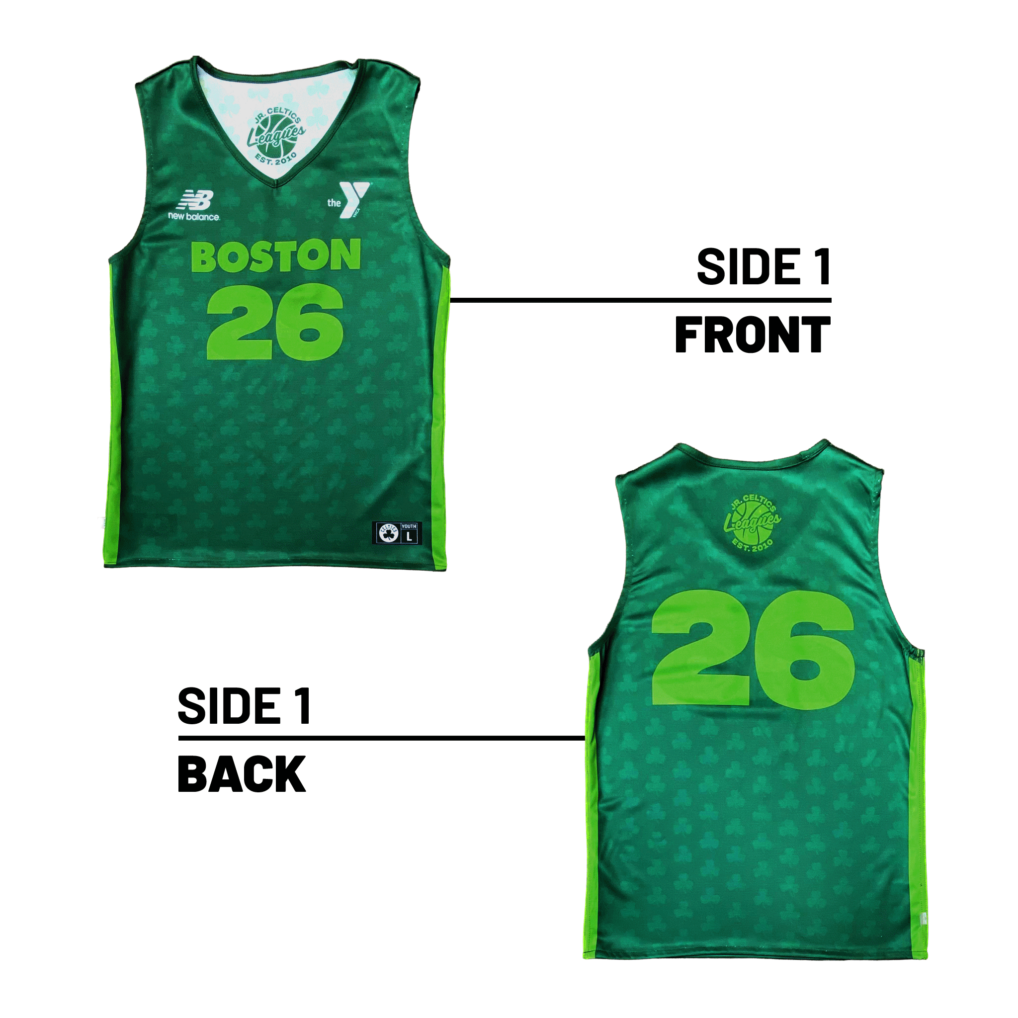 YMCA of Greater Boston : Boston Celtics :: Jersey