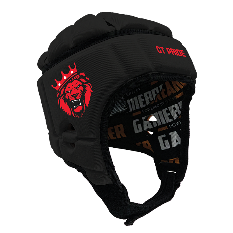 CT Pride :: GameBreaker or GameBreaker-PRO Headgear with Free Cinch Pack and Lip Protector Mouthguard
