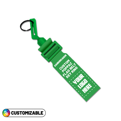 Custom Poppaz Flag Belt Key Ring by GameBreaker