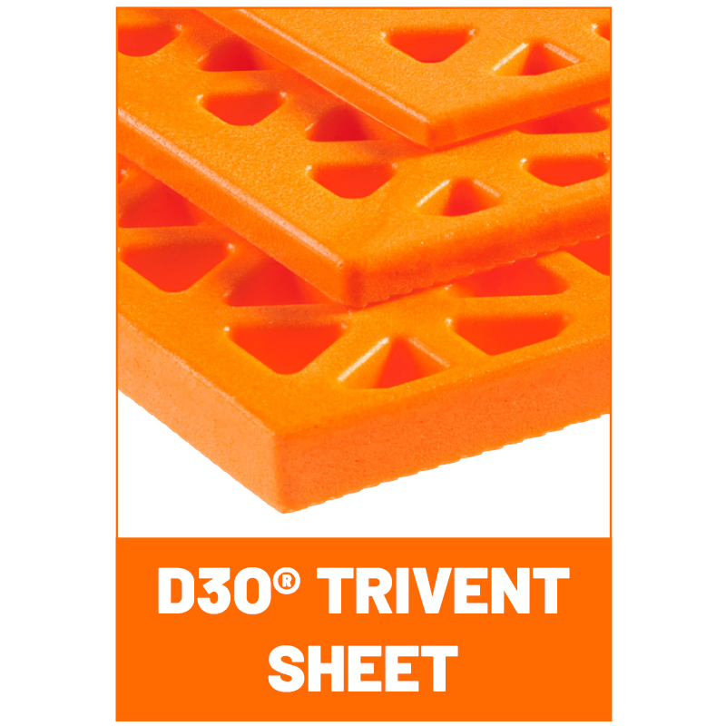 6mm TriVent D3O® XTi Sheet (19" x 11.5")
