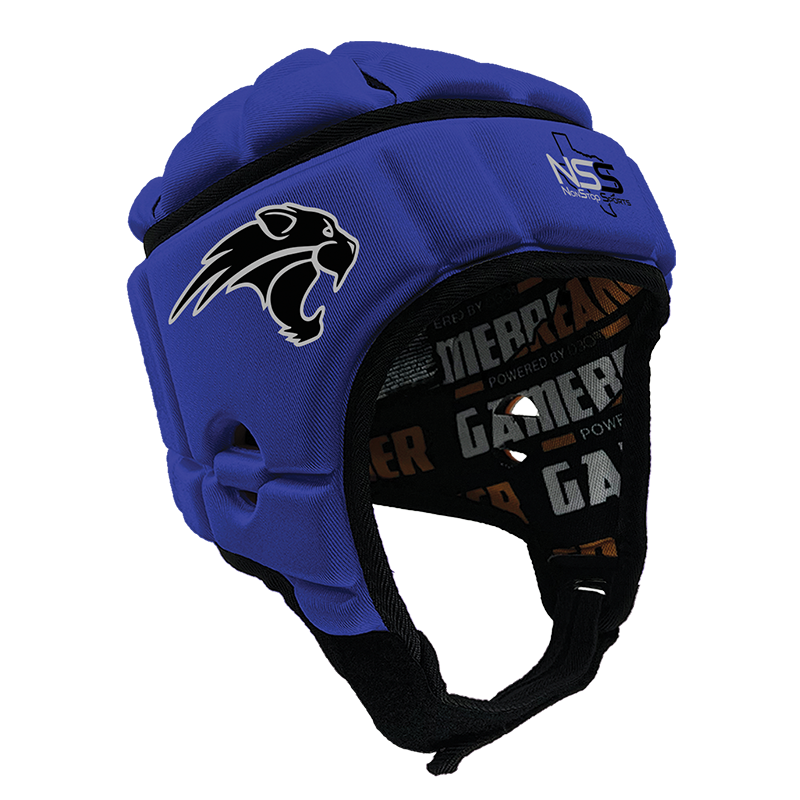 Rains Wildcats :: GameBreaker or GameBreaker-Pro Headgear with Free Cinch Pack and Lip Protector Mouthguard