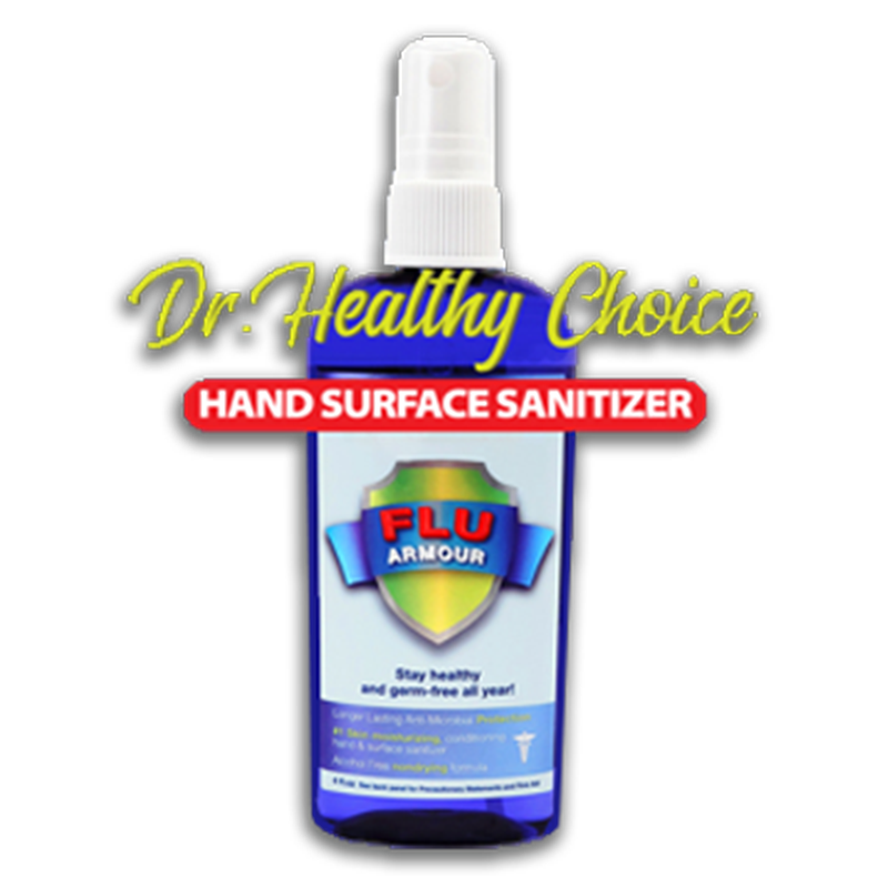 Dr. Healthy Choice Flu Armour Hand Sanitizer - 4oz