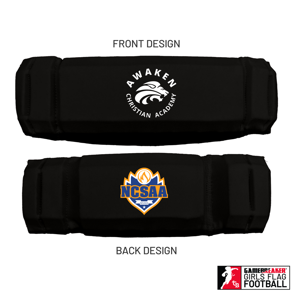 NCSAA - Awaken Christian Academy :: AURA Headband with Free Cinch Pack and GameBreaker Lip Protector Mouthpiece