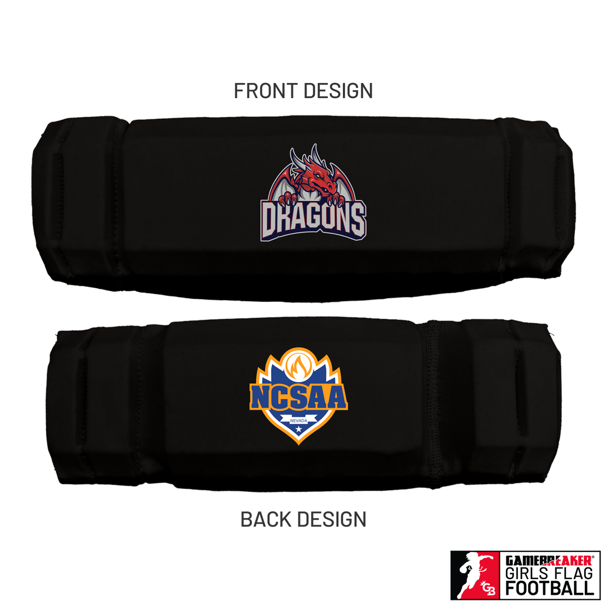 NCSAA - Doral Academy Red Rock :: AURA Headband with Free Cinch Pack and GameBreaker Lip Protector Mouthpiece