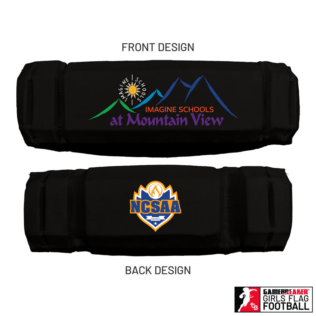 NCSAA - Imagine Mountain View :: AURA Headband with Free Cinch Pack and GameBreaker Lip Protector Mouthpiece