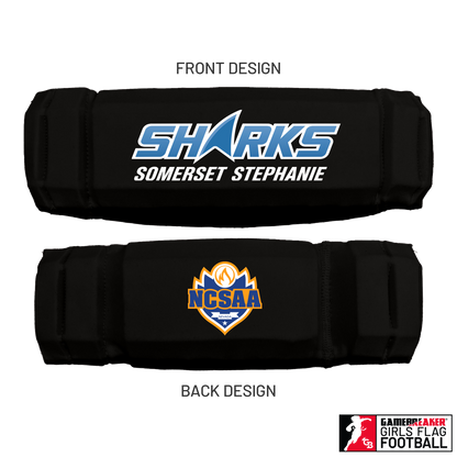 NCSAA - Somerset Stephanie Sharks :: AURA Headband with Free Cinch Pack and GameBreaker Lip Protector Mouthpiece