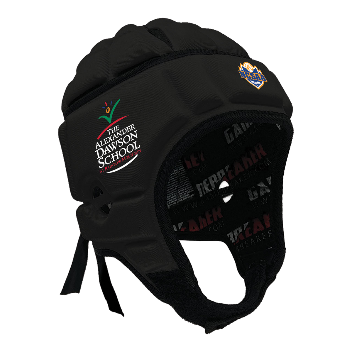 NCSAA - Alexander Dawson School :: GameBreaker or GameBreaker-Pro Headgear with Free Cinch Pack and Gamebreaker Lip Protector Mouthpiece