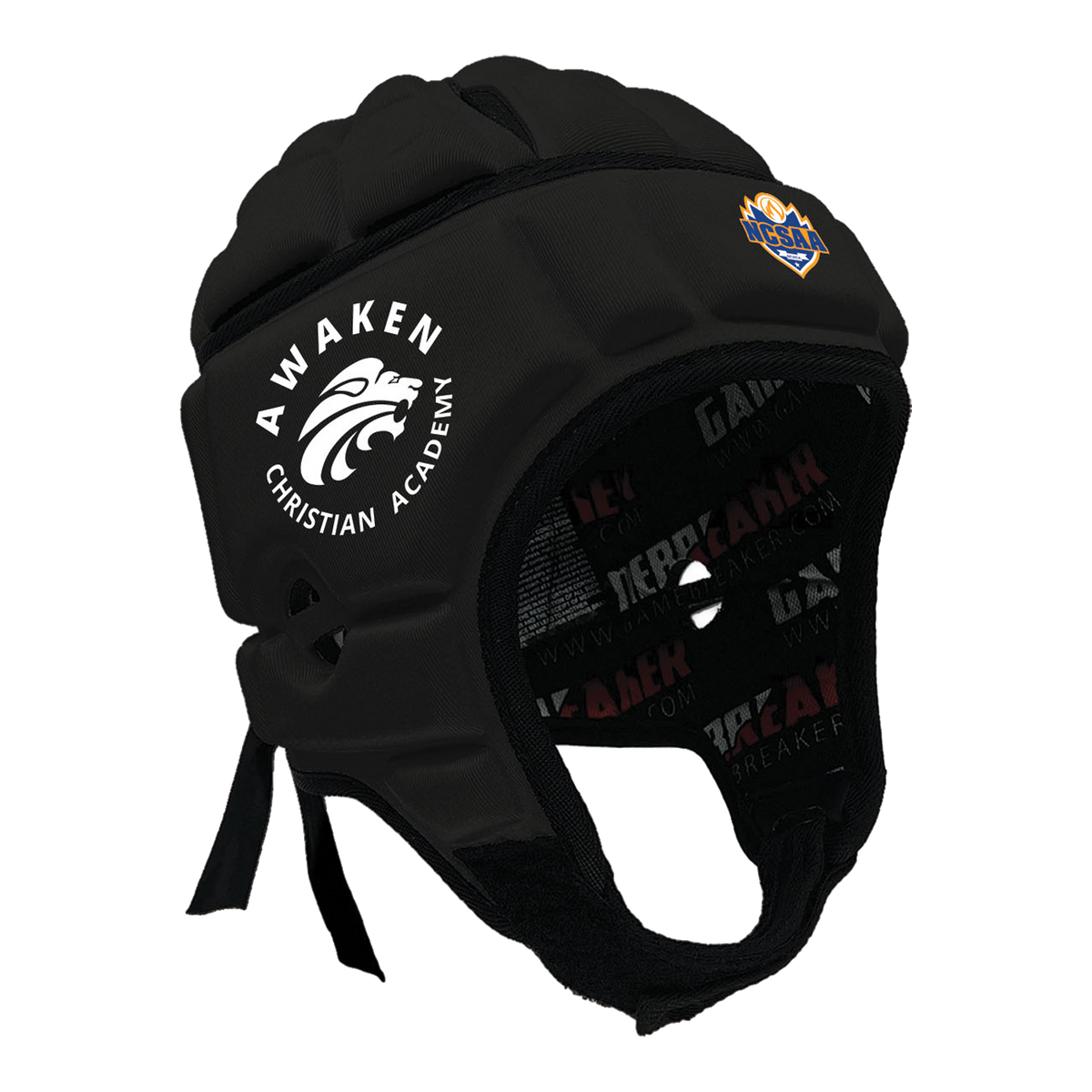 NCSAA - Awaken Christian Academy :: GameBreaker or GameBreaker-Pro Headgear with Free Cinch Pack and Gamebreaker Lip Protector Mouthpiece