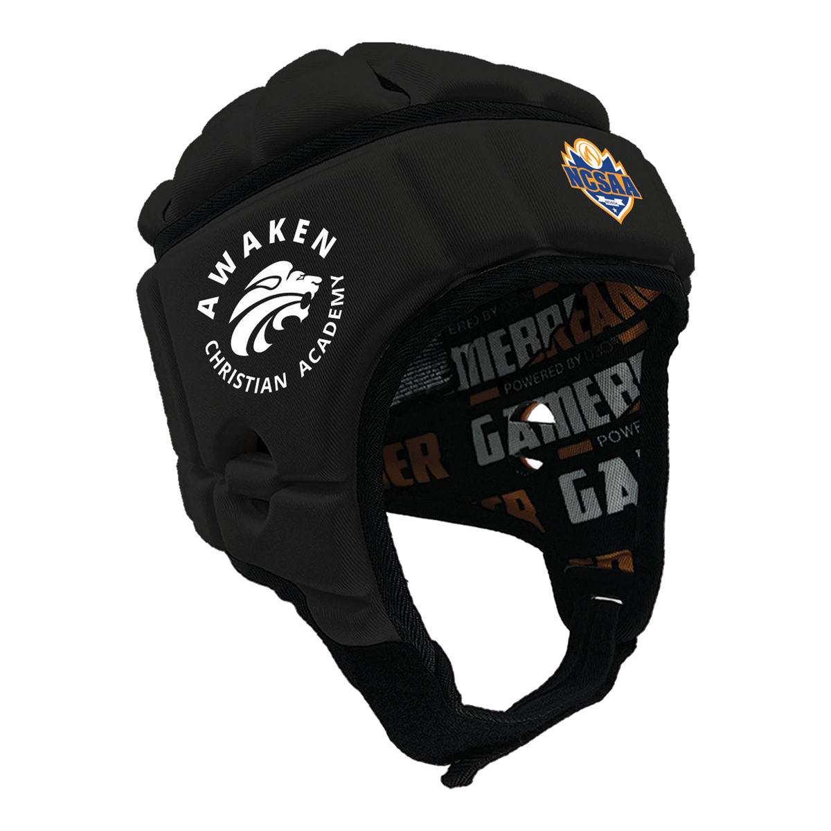 NCSAA - Awaken Christian Academy :: GameBreaker or GameBreaker-Pro Headgear with Free Cinch Pack and Gamebreaker Lip Protector Mouthpiece