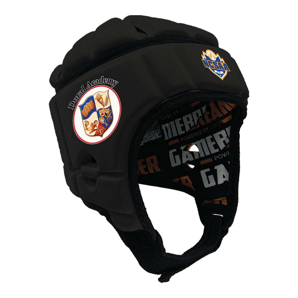 NCSAA - Doral Academy Pebble :: GameBreaker or GameBreaker-Pro Headgear with Free Cinch Pack and Gamebreaker Lip Protector Mouthpiece