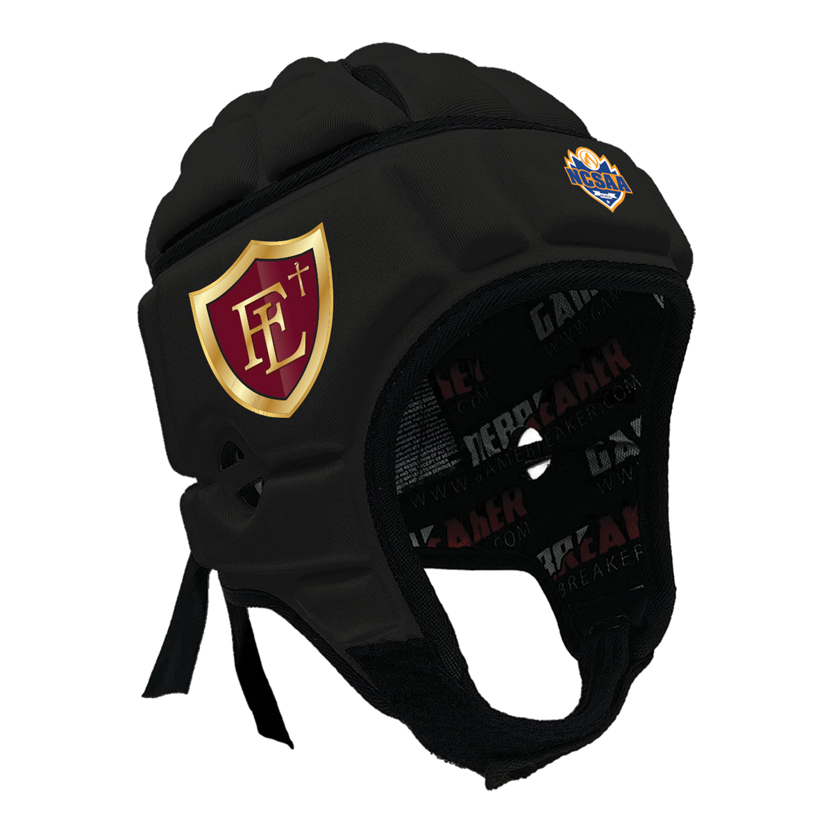 NCSAA - Faith Lutheran :: GameBreaker or GameBreaker-Pro Headgear with Free Cinch Pack and Gamebreaker Lip Protector Mouthpiece