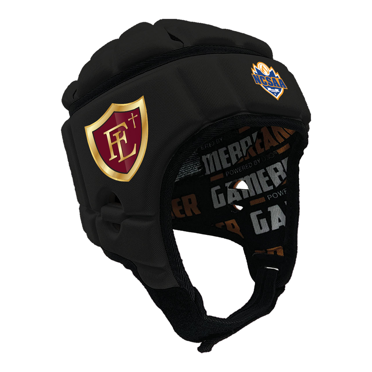 NCSAA - Faith Lutheran :: GameBreaker or GameBreaker-Pro Headgear with Free Cinch Pack and Gamebreaker Lip Protector Mouthpiece