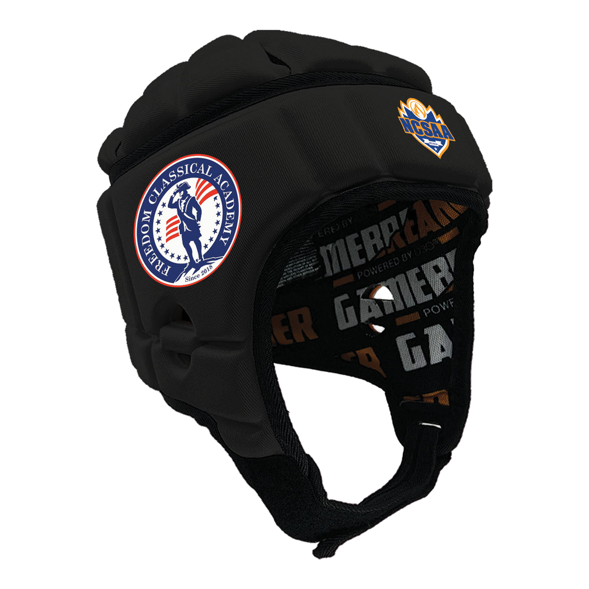 NCSAA - Freedom Classical Academy :: GameBreaker or GameBreaker-Pro Headgear with Free Cinch Pack and Gamebreaker Lip Protector Mouthpiece