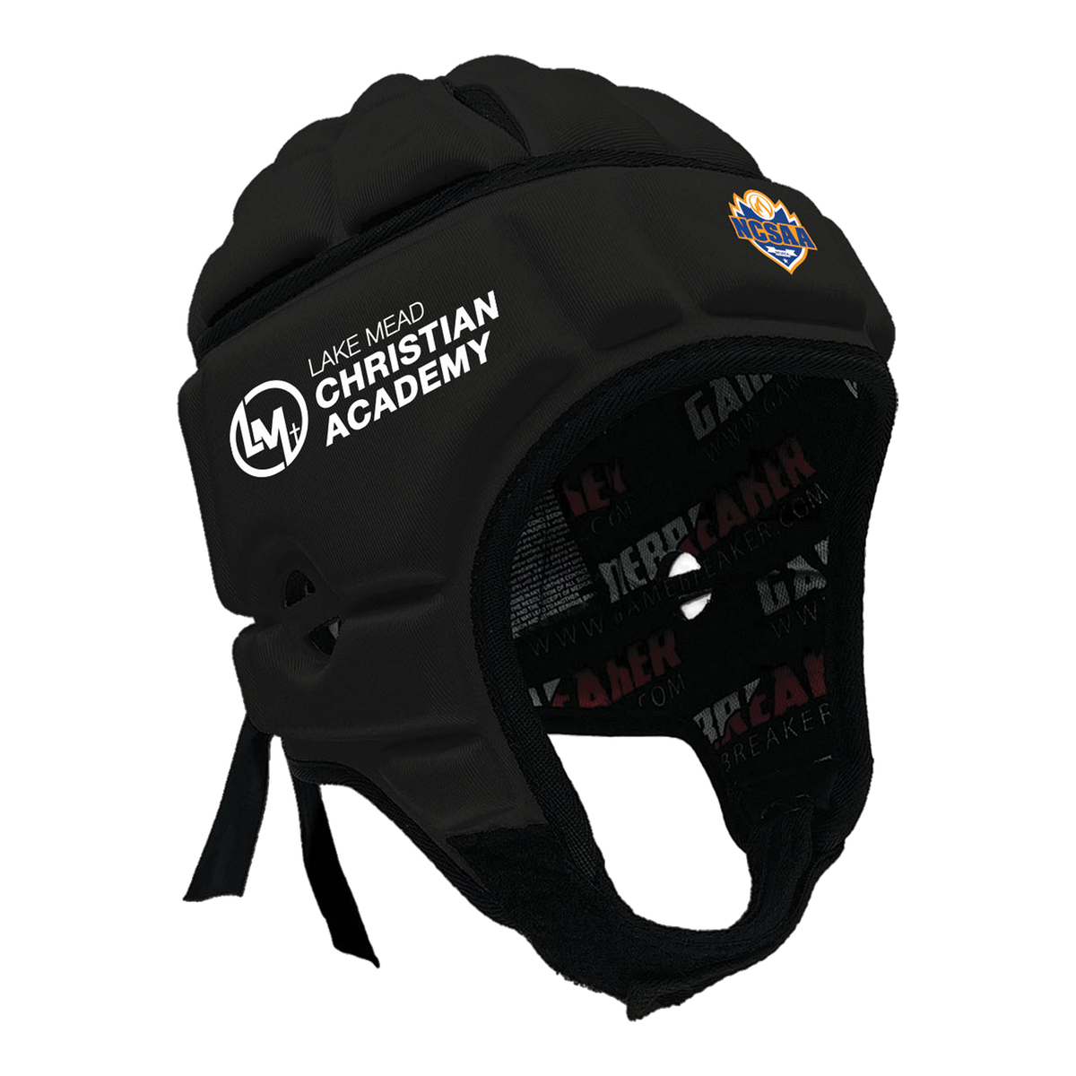 NCSAA - Lake Mead Christian Academy :: GameBreaker or GameBreaker-Pro Headgear with Free Cinch Pack and Gamebreaker Lip Protector Mouthpiece
