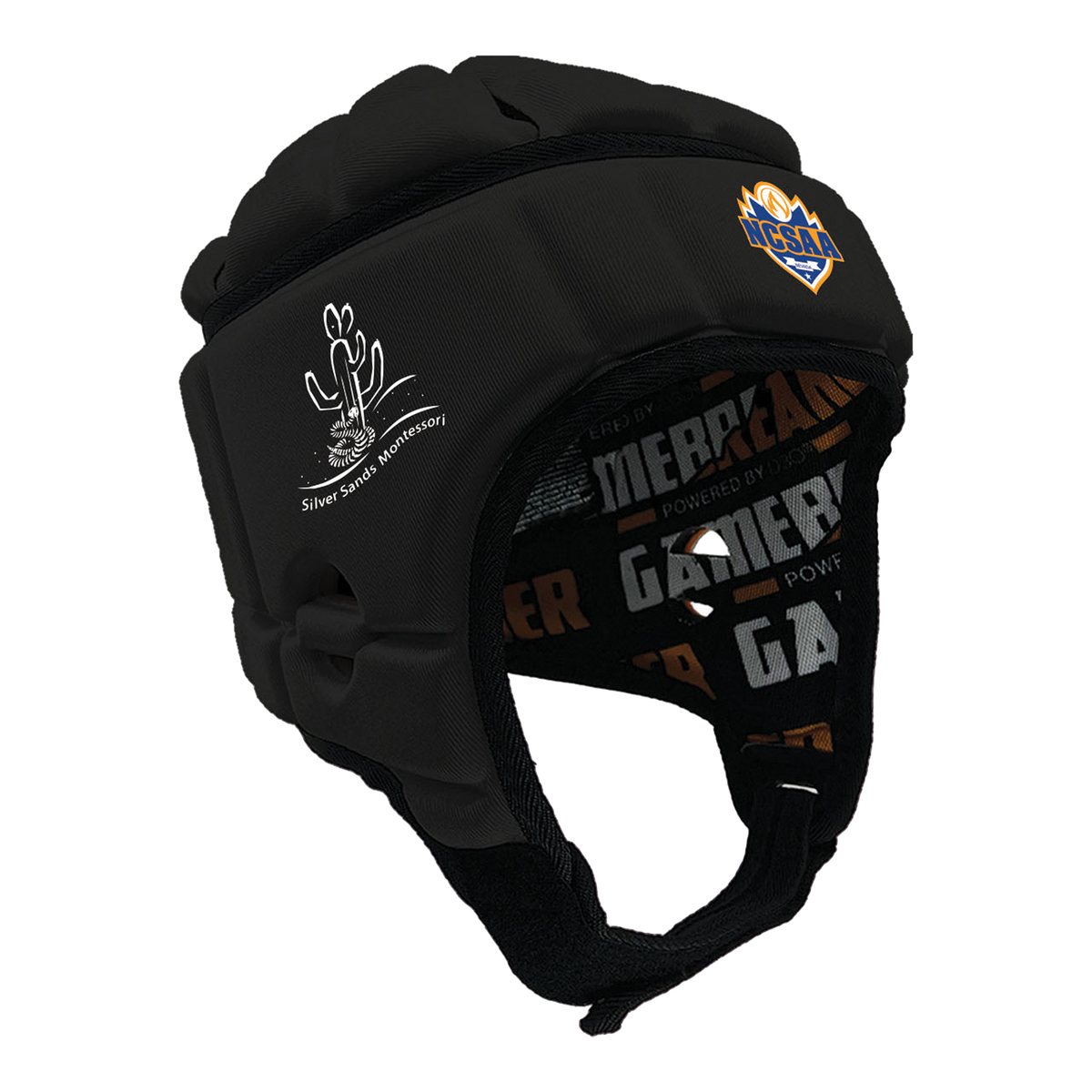 NCSAA - Silver Sands Montessori :: GameBreaker or GameBreaker-Pro Headgear with Free Cinch Pack and Gamebreaker Lip Protector Mouthpiece
