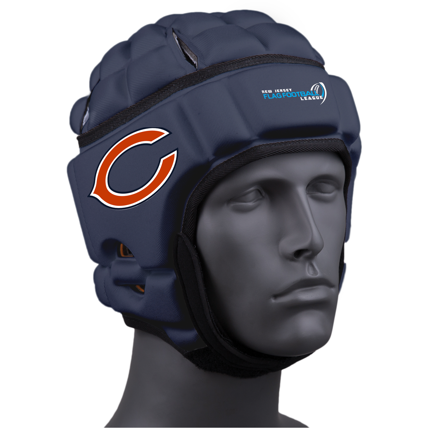 NJ Flag - Total Turf :: GameBreaker or GameBreaker-Pro Headgear with Free Cinch Pack and Gamebreaker Lip Protector Mouthpiece
