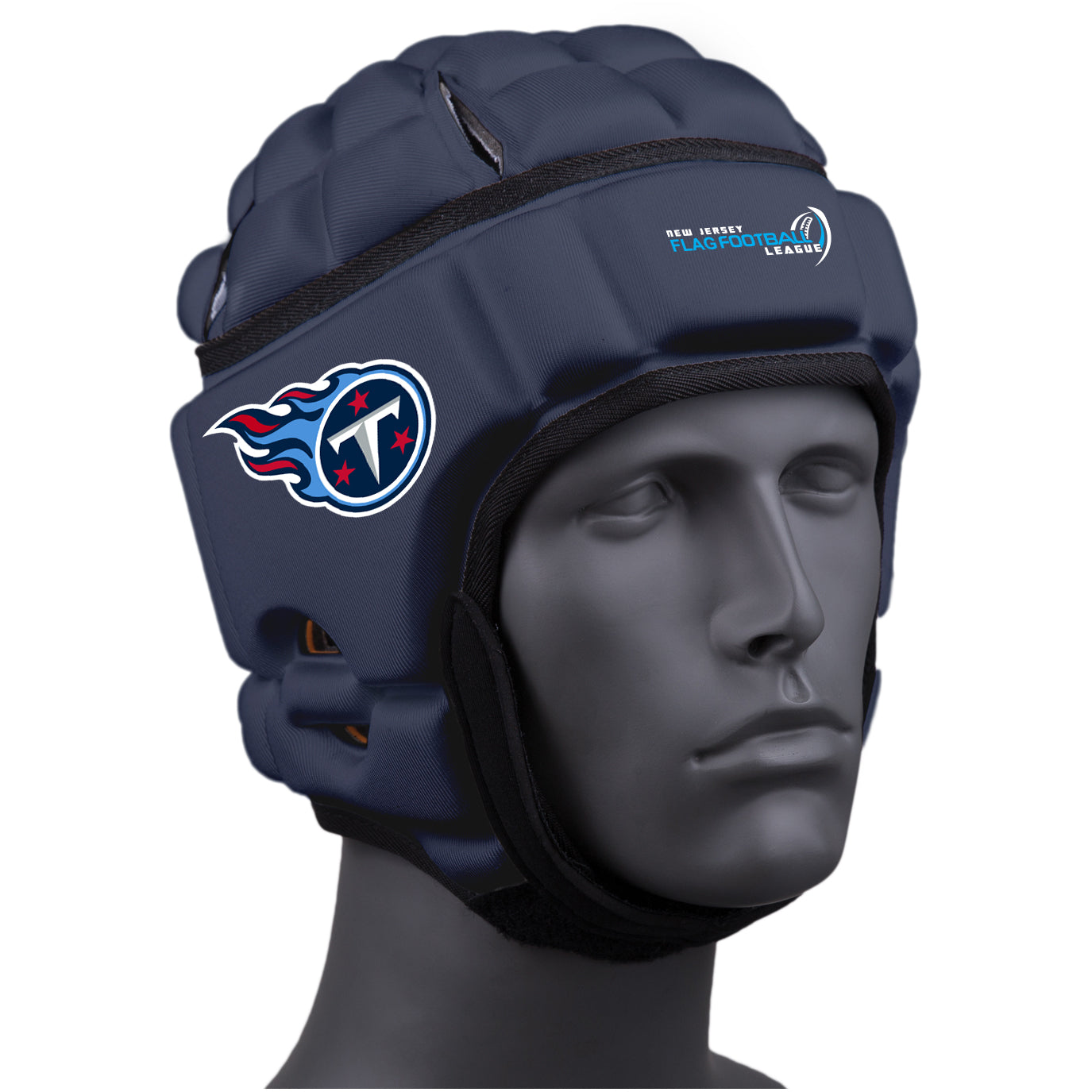 NJ Flag - Total Turf :: GameBreaker or GameBreaker-Pro Headgear with Free Cinch Pack and Gamebreaker Lip Protector Mouthpiece