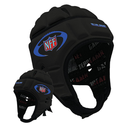 Needville Flag Football - Black :: GameBreaker Headgear with Free Cinch Pack and Gamebreaker Lip Protector Mouthpiece