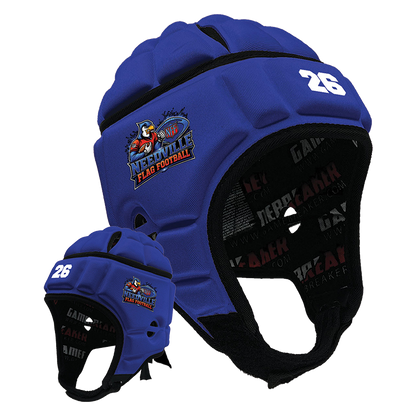 Needville Flag Football - Royal Blue :: GameBreaker Headgear with Free Cinch Pack and Gamebreaker Lip Protector Mouthpiece