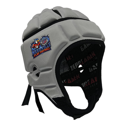 Needville Flag Football - Silver :: GameBreaker Headgear with Free Cinch Pack and Gamebreaker Lip Protector Mouthpiece