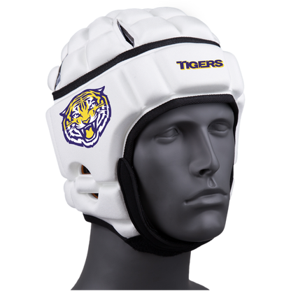 PROSPER WHITE TIGERS :: GAMEBREAKER OR GAMEBREAKER-PRO HEADGEAR WITH FREE CINCH PACK AND Gamebreaker Lip Protector Mouthpiece