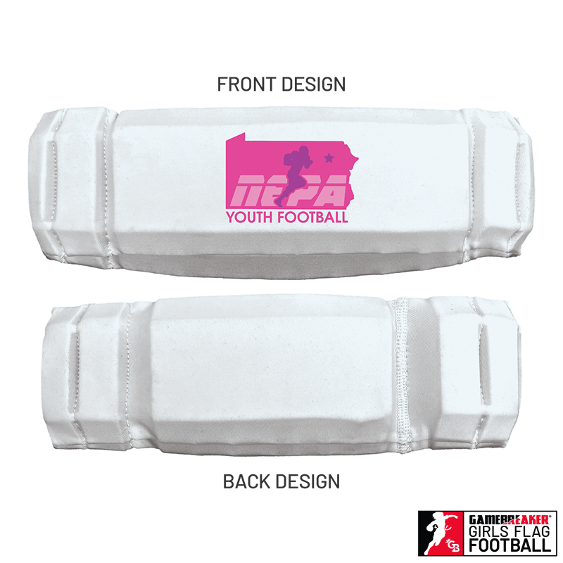 NEPA Girls Flag Football :: AURA Headband with Free Cinch Pack and Gamebreaker Lip Protector Mouthpiece