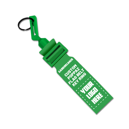 Custom Poppaz Flag Belt Key Ring by GameBreaker