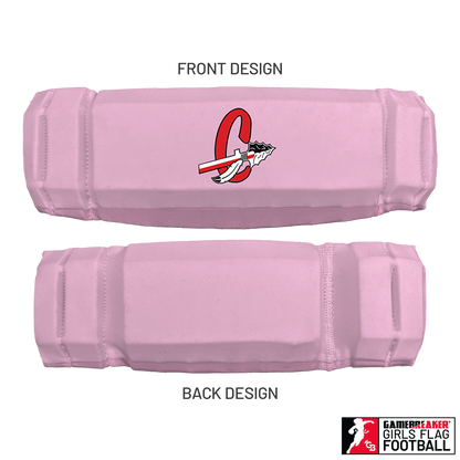 Cherokee Recreation & Parks Youth Girls Flag Football :: AURA Headband with Free Cinch Pack and GameBreaker Lip Protector Mouthpiece
