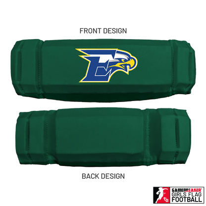 Cherokee Recreation & Parks Youth Girls Flag Football :: AURA Headband with Free Cinch Pack and GameBreaker Lip Protector Mouthpiece