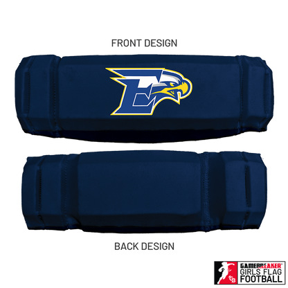 Cherokee Recreation & Parks Youth Girls Flag Football :: AURA Headband with Free Cinch Pack and GameBreaker Lip Protector Mouthpiece