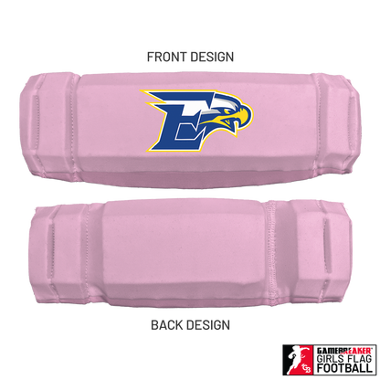 Cherokee Recreation & Parks Youth Girls Flag Football :: AURA Headband with Free Cinch Pack and GameBreaker Lip Protector Mouthpiece