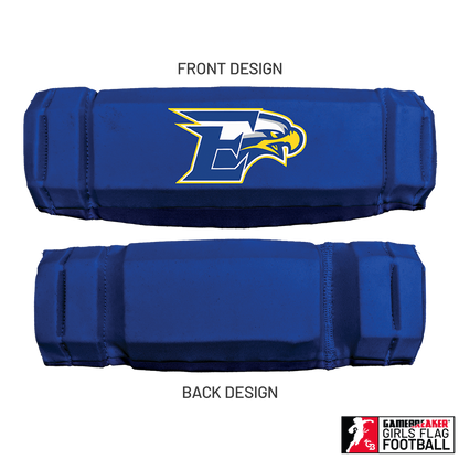 Cherokee Recreation & Parks Youth Girls Flag Football :: AURA Headband with Free Cinch Pack and GameBreaker Lip Protector Mouthpiece